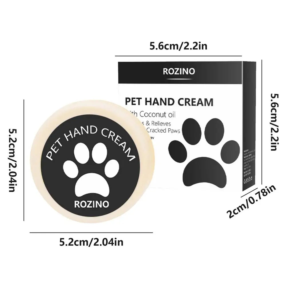 20g Dog Paw Pad Balm Hydrating Natural Puppy Paw Balm Dog Paw Lotion Paw Wax Dog Foot Balm Paw Soother Ointment for Dogs