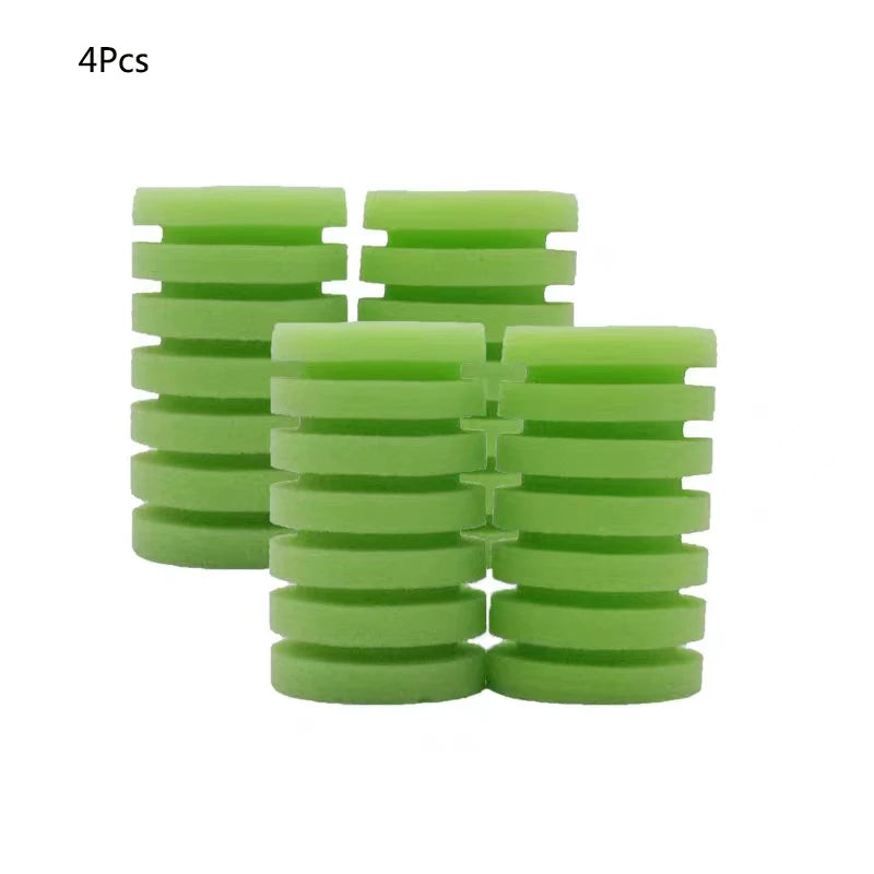 Fine Foam Aquarium Filter Sponge for Aquarium Fish Tank Air Pump Skimmer Biochemical Sponge Filter Aquarium Bio Filter 2PCS