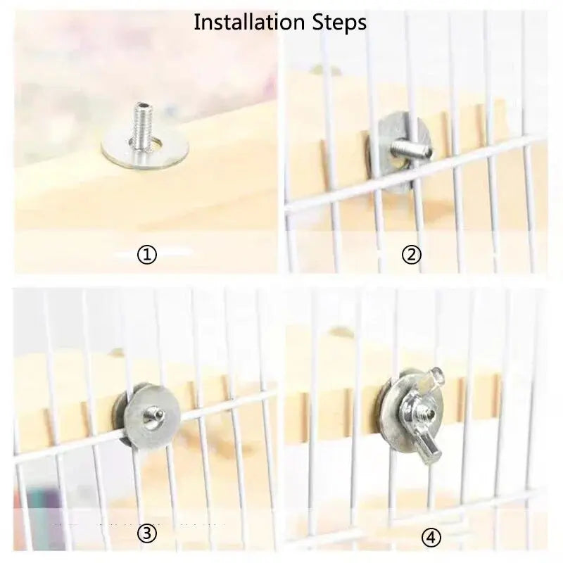 1pc Functional Wooden Hamster House Desk Platform Pet Stand Toy Station Board Pet Products Hamster Cage Golden Bear Toy Supplies