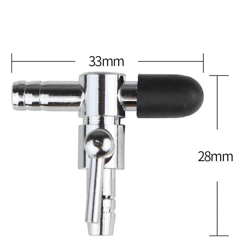 Aquarium 1-8 Way Air Splitter Valve Fish Tank Air Pump Flow Splitter Distributor Pump Valve Tap Lever Control Switch Valve