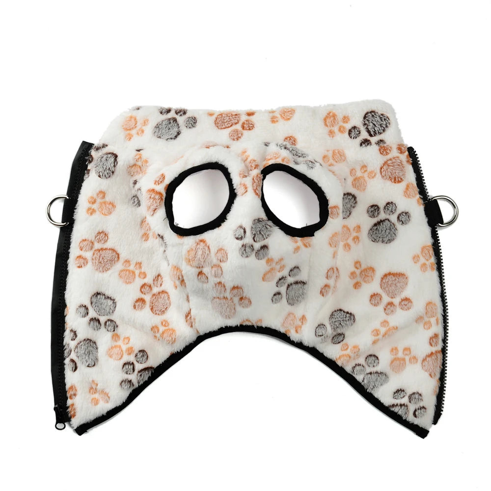 Fleece Dog Clothes Winter Warm Puppy Jacket For Small Dogs Cats Sweater Coat With Zipper D Ring Cute Print Chihuahua Pet Outfits