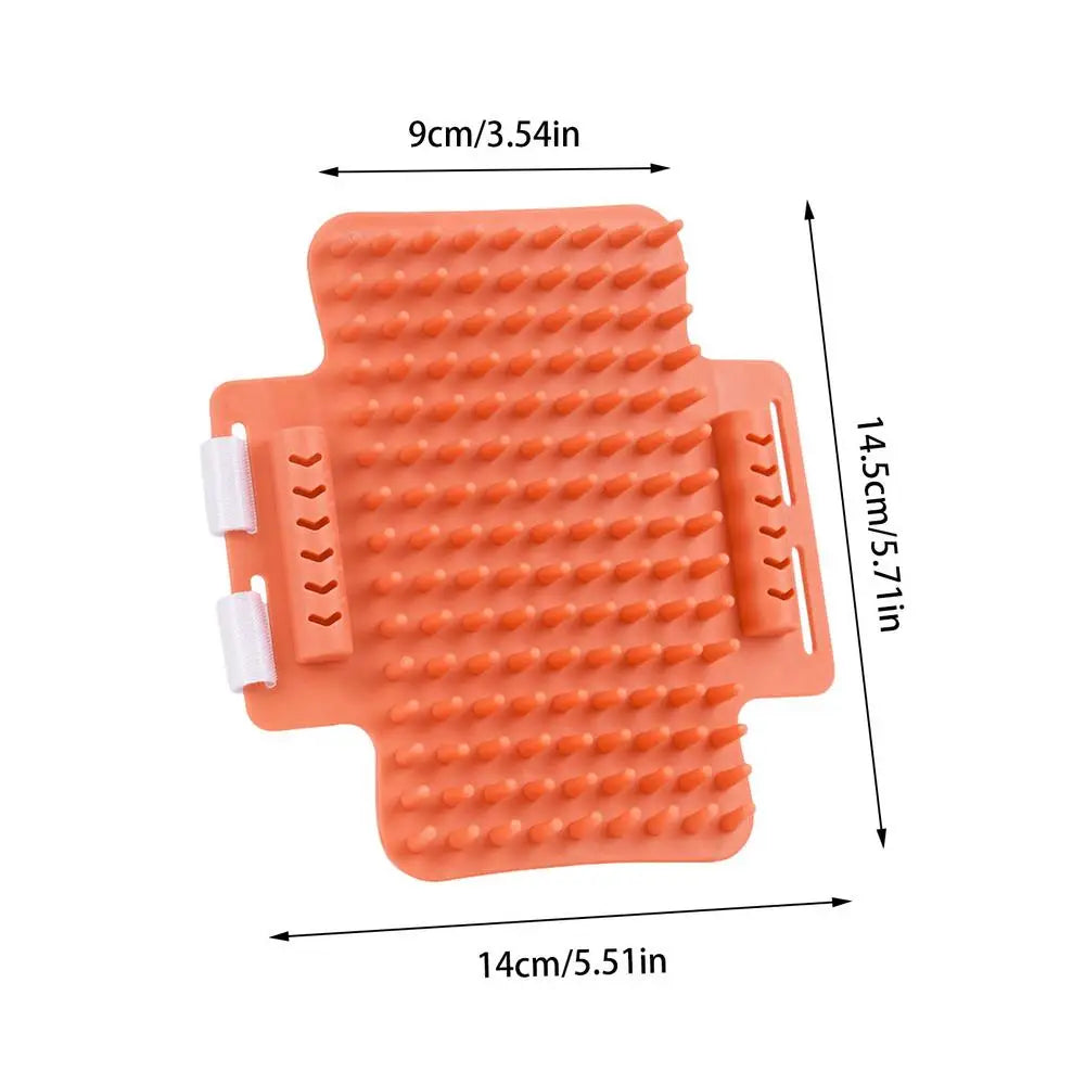 Cat Self Groomer High Elasticity Self Cleaning Tickling Comb Pet Brush Pet Hair Cleaner Brush With Round-Head Comb Teeth For