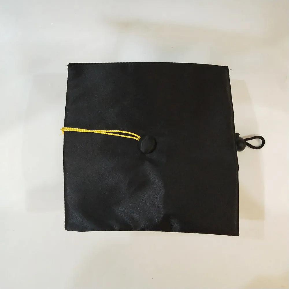 Pet Caps Dog Graduation Hats with Yellow Tassel Costumes for Dogs Cats Doctor Hat Holiday Party Apparel Dog Accessories Outfits