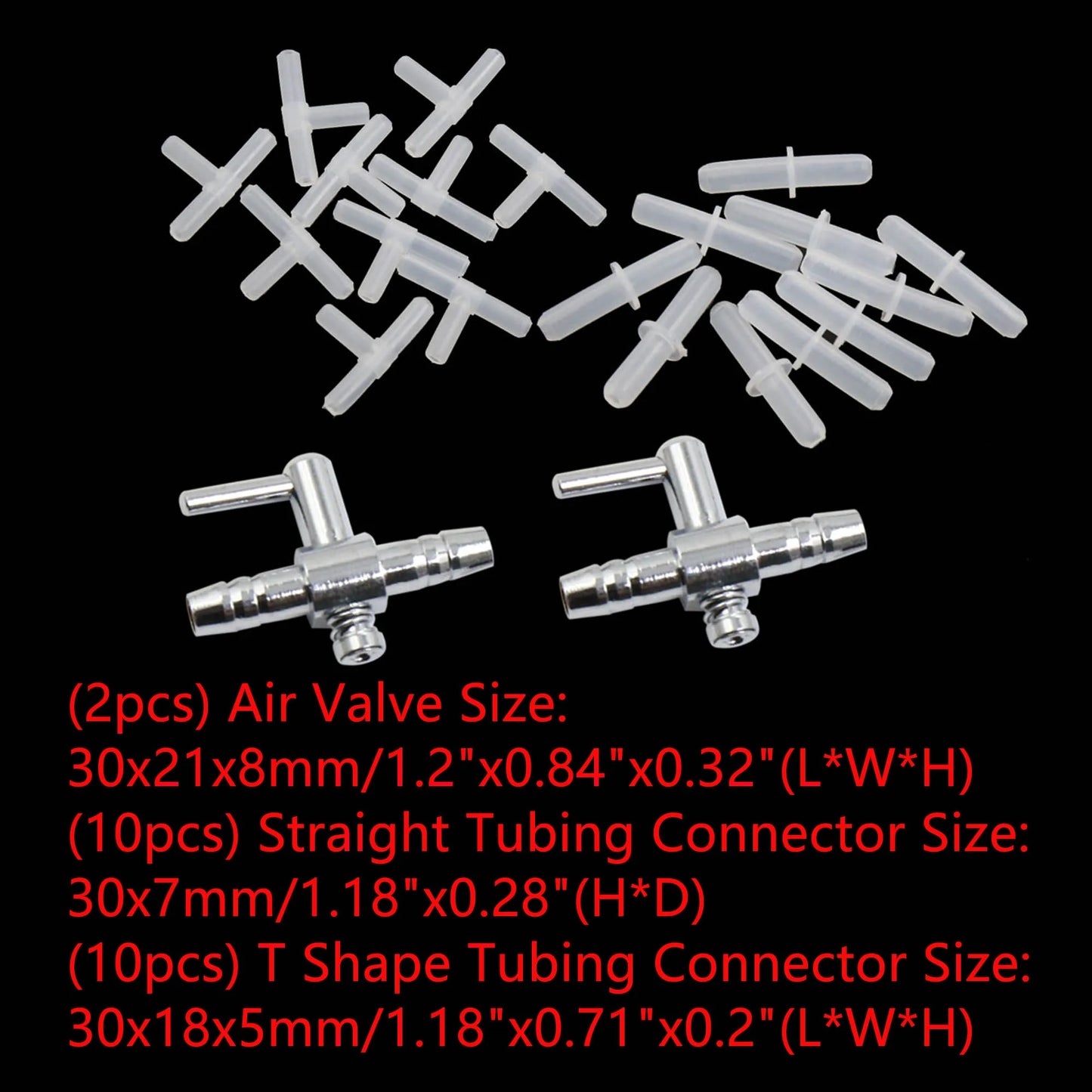 UXCELL Aquarium Air Bubble Stone Oxygen Pump T/Straight Tube Connectors Check Valve Sucker Fish Tank Pond Pump Tools Accessories