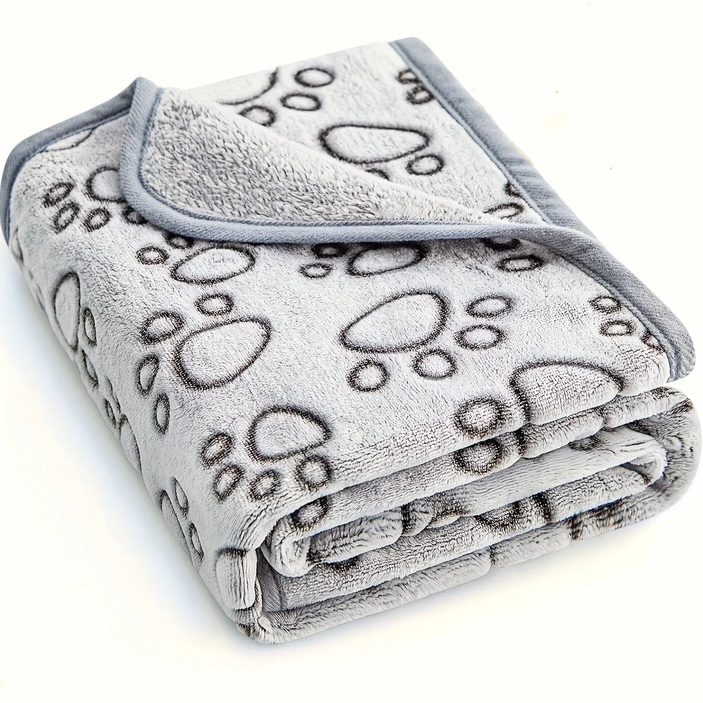 Fuzzy Comfort Dog Blanket; Ultra-Soft and Cozy for Your Pet’s Ultimate Warmth and Serenity