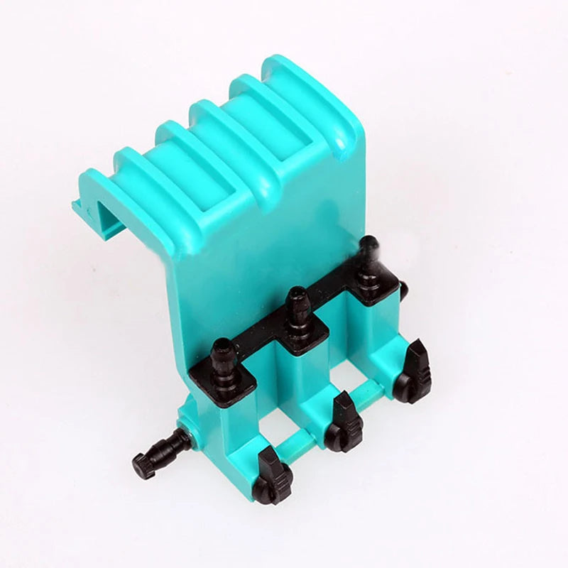 Plastic 2 3 4 5 6 Way Aquarium Air Splitter Valve Fish Tank Air Pump Flow Splitter Distributor Pump Valve Tap Control Switch New