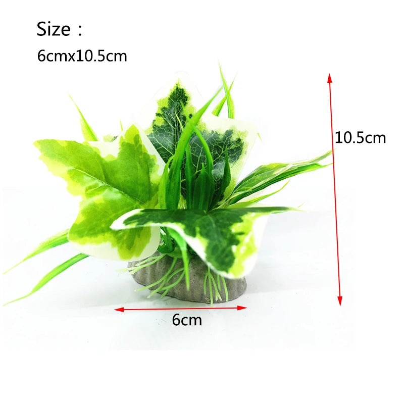 Artificial Underwater Grass Aquarium Fish Tank Simulation Decoration Aquarium Backgrounds Plants Water Grass Accessories New