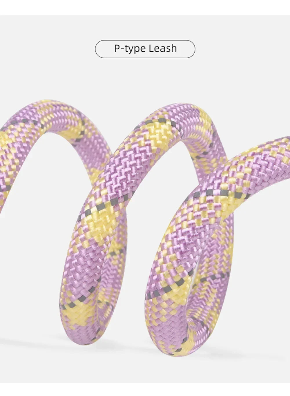 Dog Collar Dog Leash P Chain Slip Rope Leads Leash Pet Puppy Nylon Rope Adjustable Loop Collar Slip Lead for Training Large Dogs