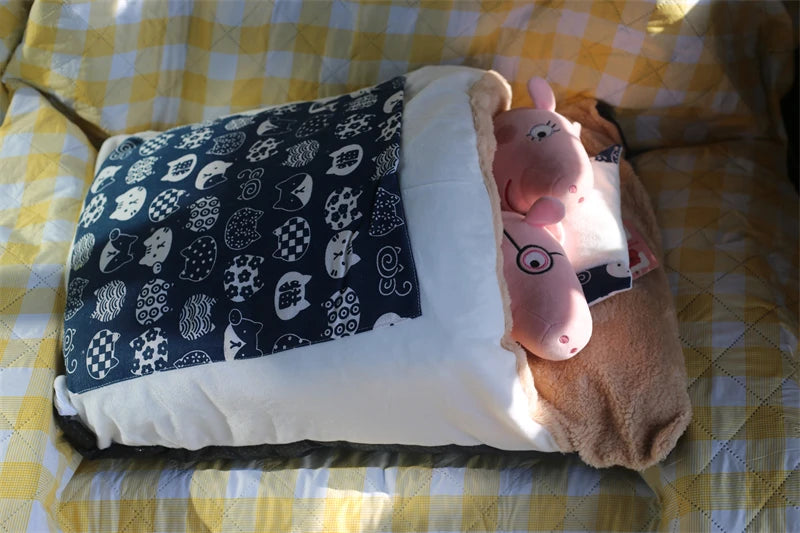 Pet Dog Bed Clearance 2025 Non Use Limited Stock Small Medium York Dog Sleeping Napping Mattress Winter Warm Home