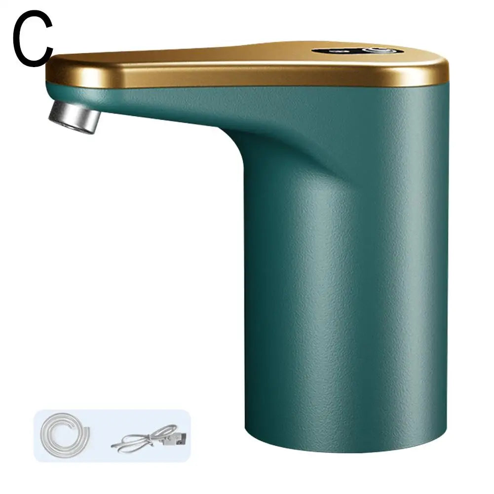 USB Electric Smart Bottled Water Pump Foldable Barreled Water Suction Device for Desktop Convenient Mineral Water Dispenser