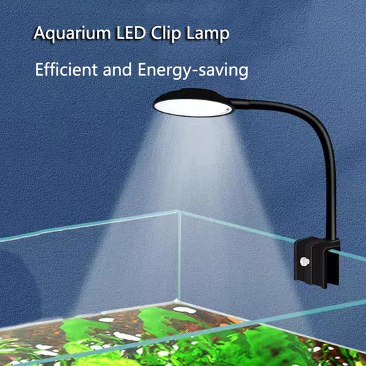 7W Aquarium Light LED Waterproof Fish Tank Lighting Underwater Fish Lamp Aquariums Decor Plant Lamp Mini fish tank light