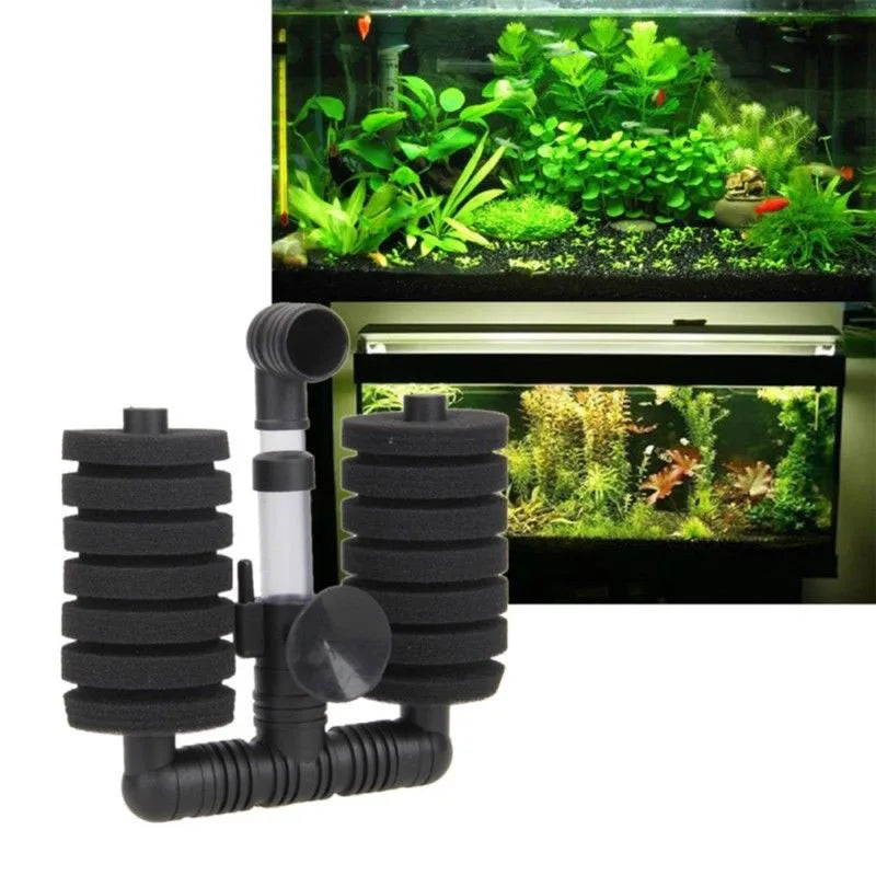 Bio Sponge Filter for Aquarium Fish Tank Shrimp Pond Air Pump Biochemical Filtration Foam Aquarium Accessories 10PCS Wholesale