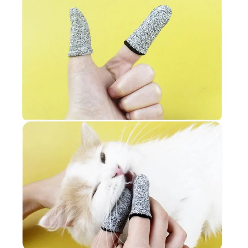 5pcs Durable Dog Pet Finger Toothbrush Dog Toys Environmental Protection Cloth Glove for Dogs Cats Clean Teeth Pet Accessories