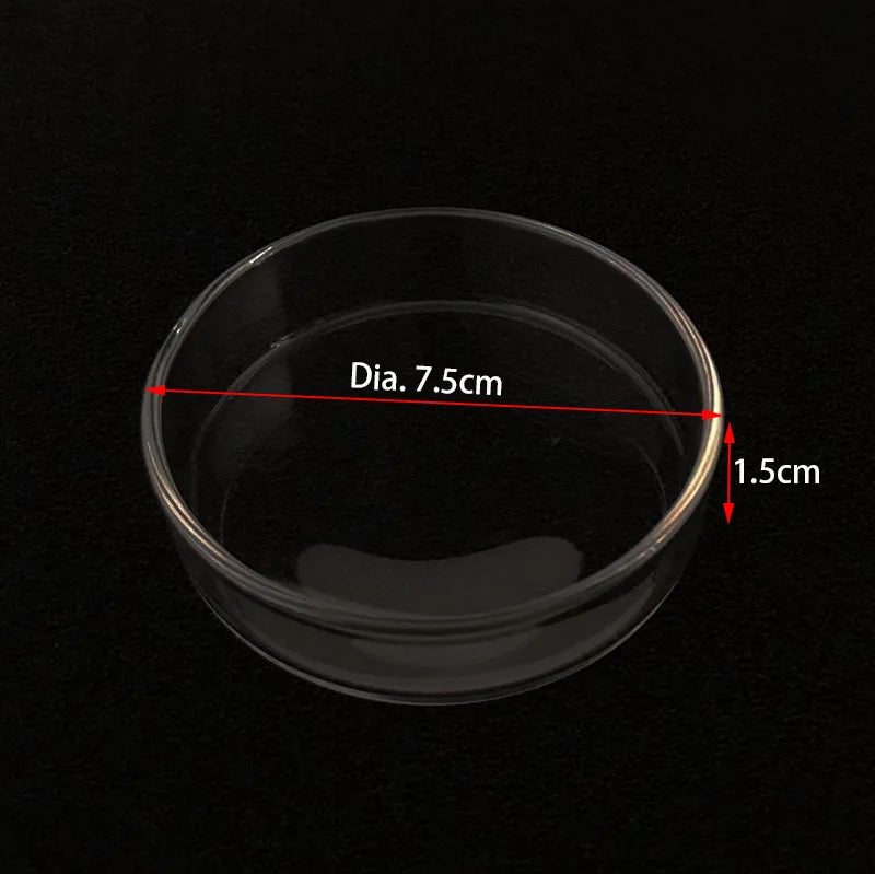 Transparent Aquarium Fish Tank Shrimp Food Feeding Circle Glass Feeder Floating Bottom Feeder Fish Shrimp Aquarium Accessories