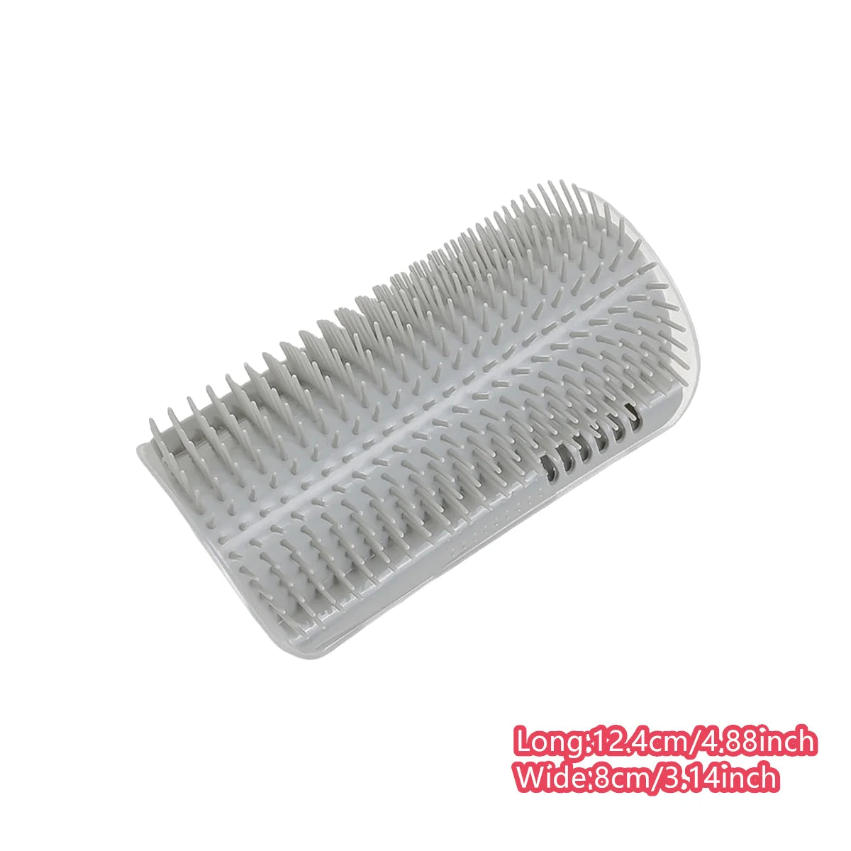 2/1PCS Pet Brush Comb Play Cat Toy Softer Cat Self Groomer Massage Comb with Catnip Face Scratcher for Kitten Puppy Cat Clean