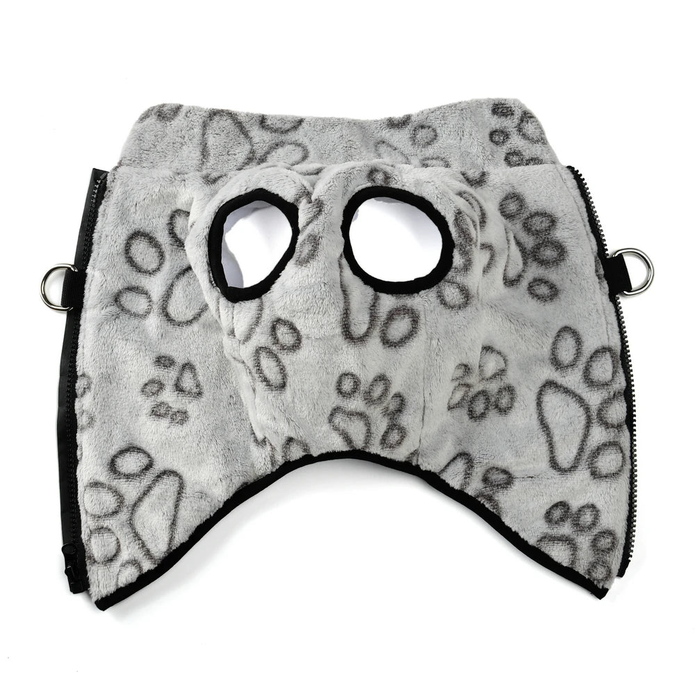 Fleece Dog Clothes Winter Warm Puppy Jacket For Small Dogs Cats Sweater Coat With Zipper D Ring Cute Print Chihuahua Pet Outfits