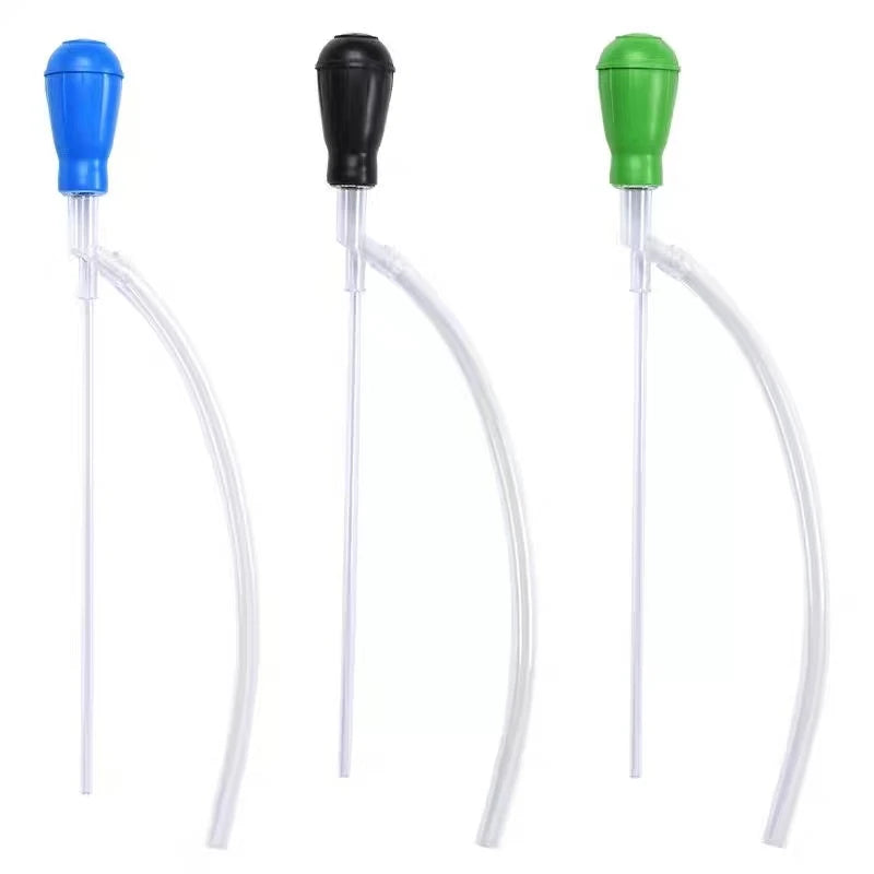 Aquarium Fish Tank Cleaning Tool Pipette Fish Tank Siphon Pump Water Changer Aquarium Accessories with Suction Defecation Tubes