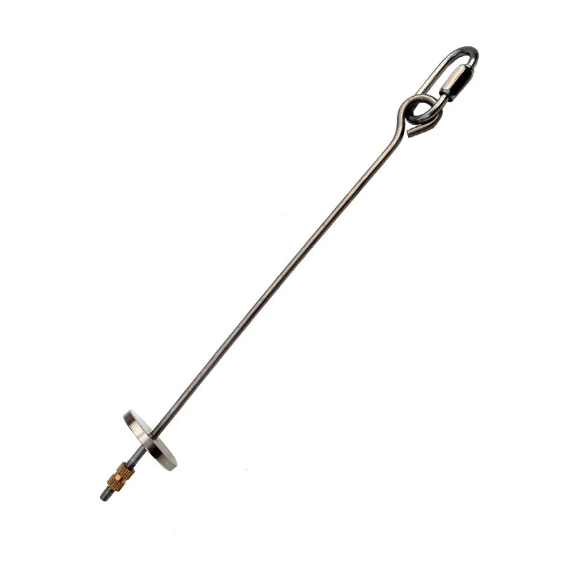 Stainless Steel Pet Parrot Feeder Fruit Corn Fork Toys Chicken Vegetables Holder Hang Cage Feeding Stick Feeder Accessories Pet