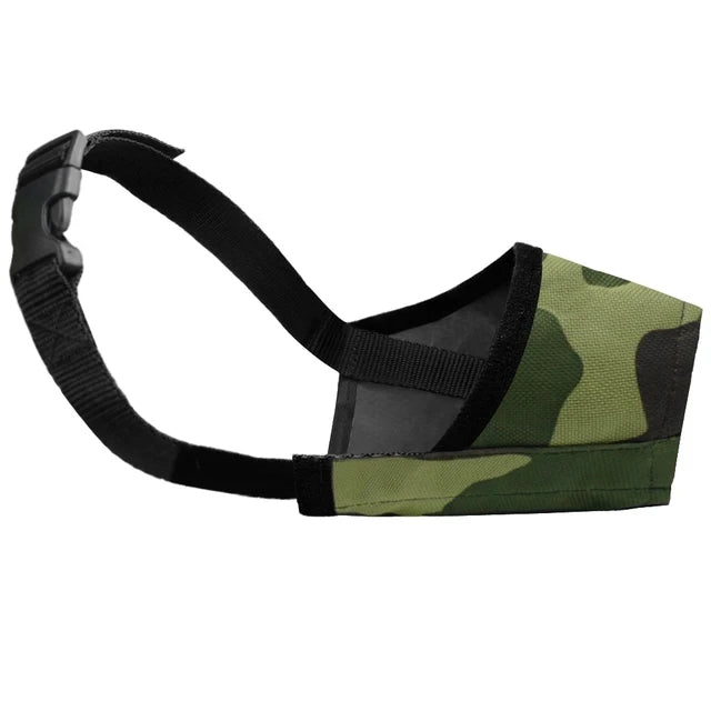 Durable Dog Nylon Muzzle Adjustable Breathable Mouth Muzzle for Dogs Anti Biting Chewing Dog Mouth Mask Pet Training Accessories