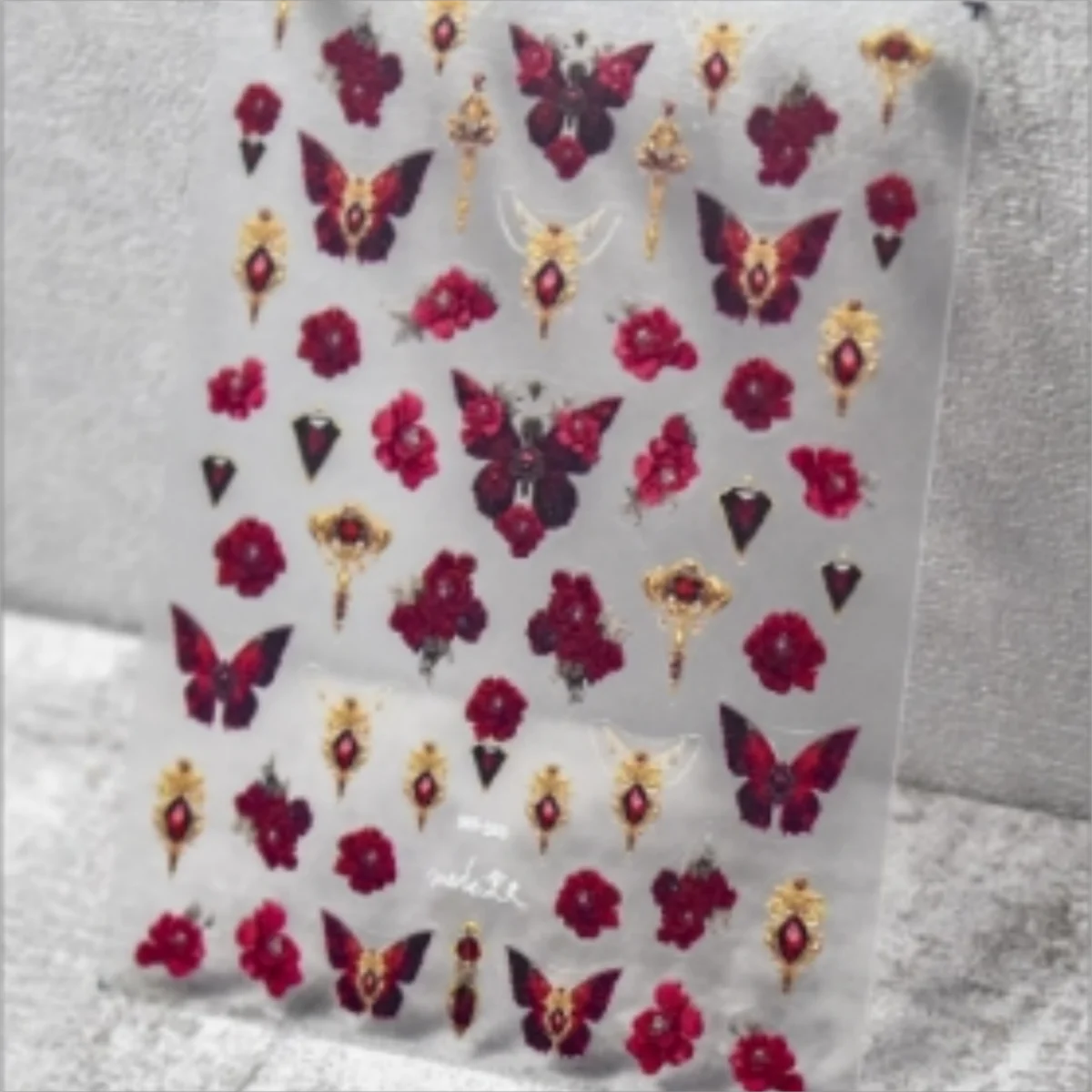 1pcs Cute Cat Claw 3D Jelly Relief Nail Stickers 3D Adhesive Stickers For Nails DIY Japanese Kawaii Slider Nail Art Decorations