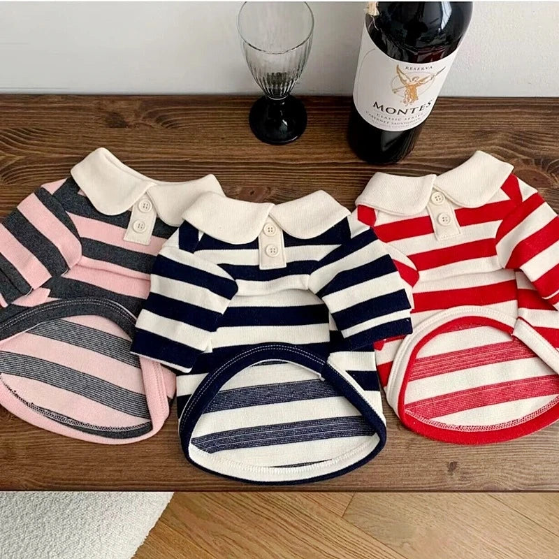 Summer Puppy Clothes Solid Dog Polo Shirt Teddy Bichon Frise Chihuahua Dog Pullover Cat Dog Sweatshirt Pet Cooling Vest Clothing