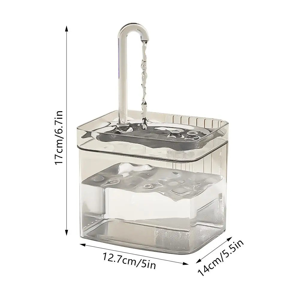 Cat Smart Drinking Fountain Automatic Circulation Large-capacity Water Tank Multiple Filtration Systems Safe And Hygienic USB Ch