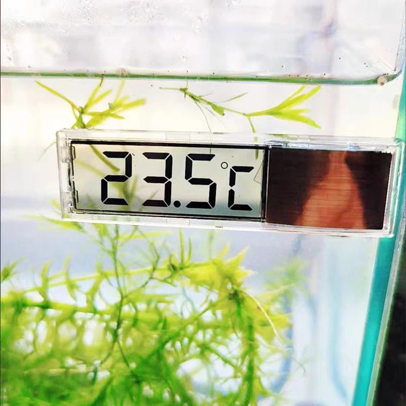 LCD Aquarium Thermometer Digital Electronic Temperature Measurement Fish Tank Temp Meter Aquarium Thermometer Accessories