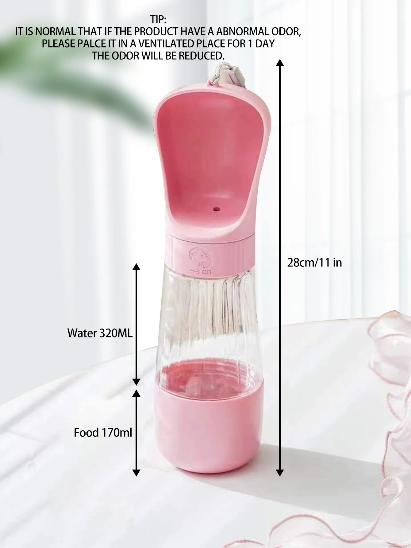 Dog Outdoor Water Cup, Portable Kettle, Pet Water Fountain, Water Feeding Capacity, Outdoor Dog Walking and Drinking Water Tumbl