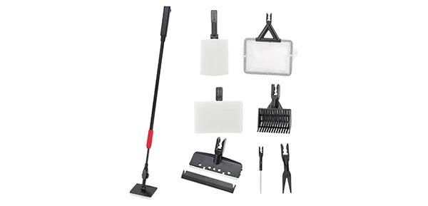 UXCELL Fish Tank Cleaning Tools 7 in 1 Fish Tank Cleaning Tools Multifunctional Aquarium Cleaning Kit