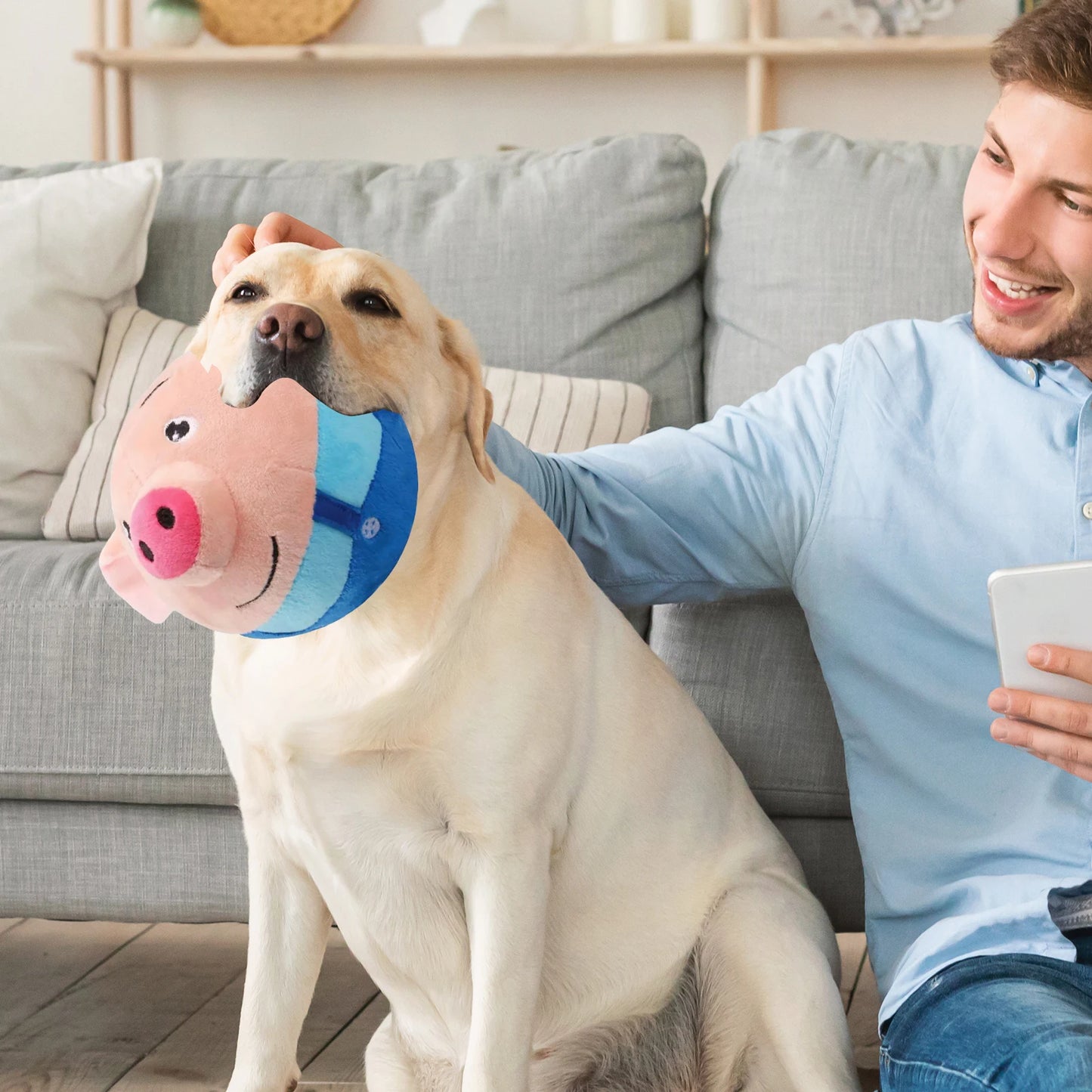Talking Pig Toys Electric Pig Bouncing Ball Toy With Music USB Charging Pig Bouncing Jump Ball Toy For Children's Day Christmas