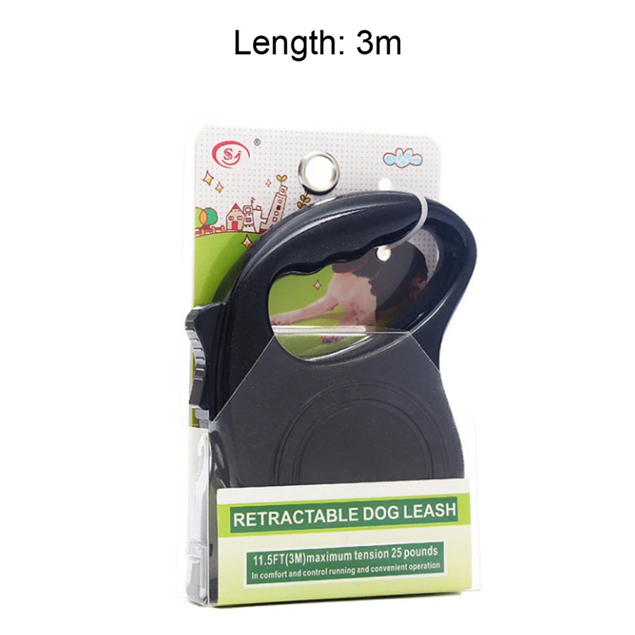3 meters long pet leash, dog automatic retractable leash, dog chain, dog walker, pet supplies