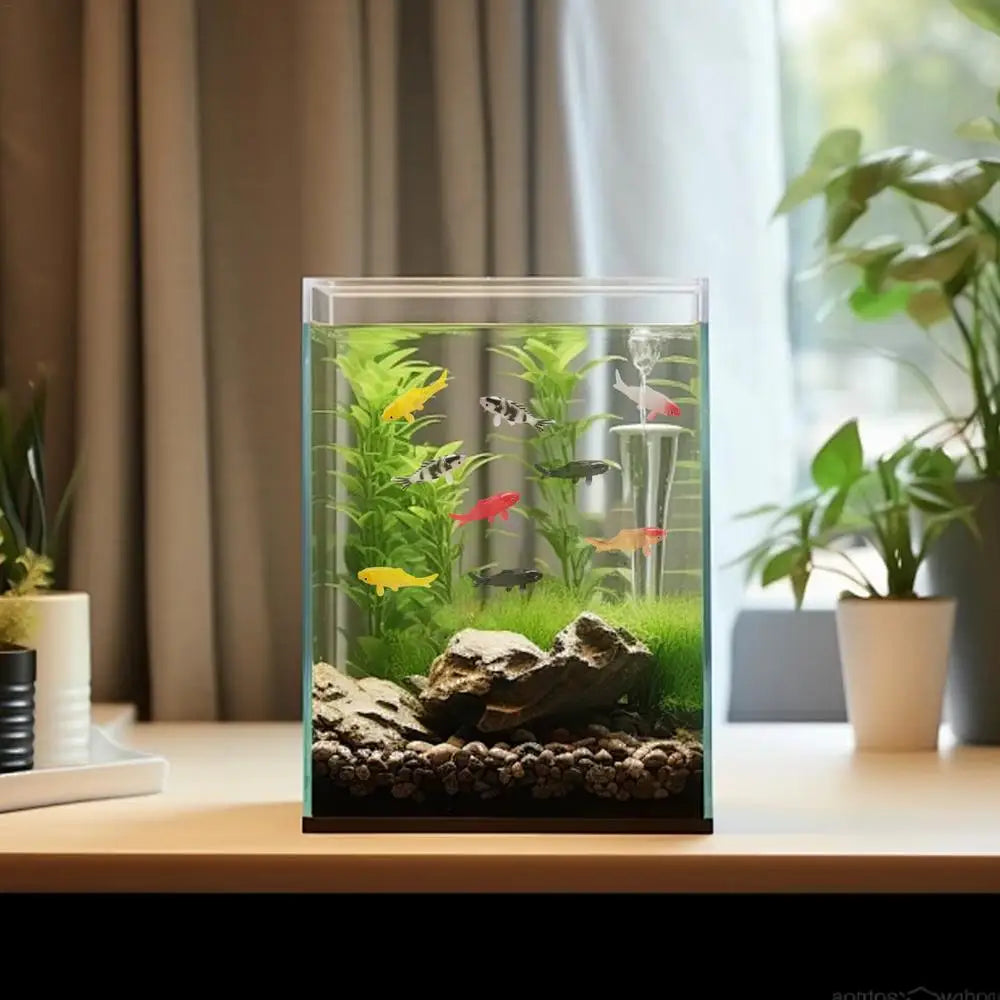 5PCS Simulated Fish Simulation Floating Model Fish Tank Underwater Water Fountain Pond Landscape Decoration For Garden Pond