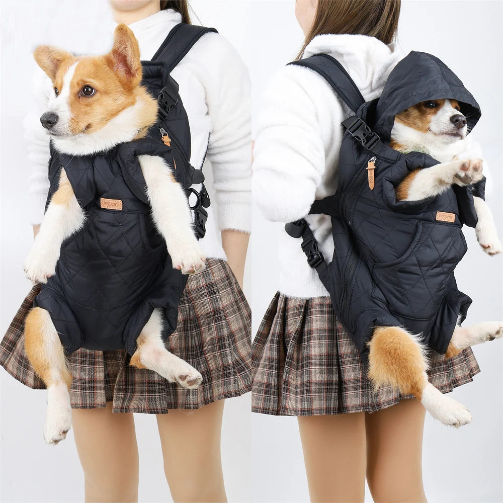 Travel Riding Cat Carrier Bag Winter Warm Pet Carrying Backpack for Cats mascotas Accessories Sphynx Supplies Transportin Gatos