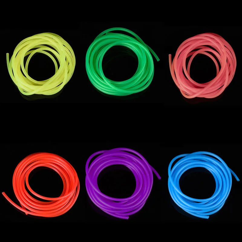 1m/3m/5m/10m/20m Aquarium Oxygen Pump Hose Air Bubble Stone Aquarium Fish Tank Pond Pump Tube 4*6mm Food Grade Material Tubes