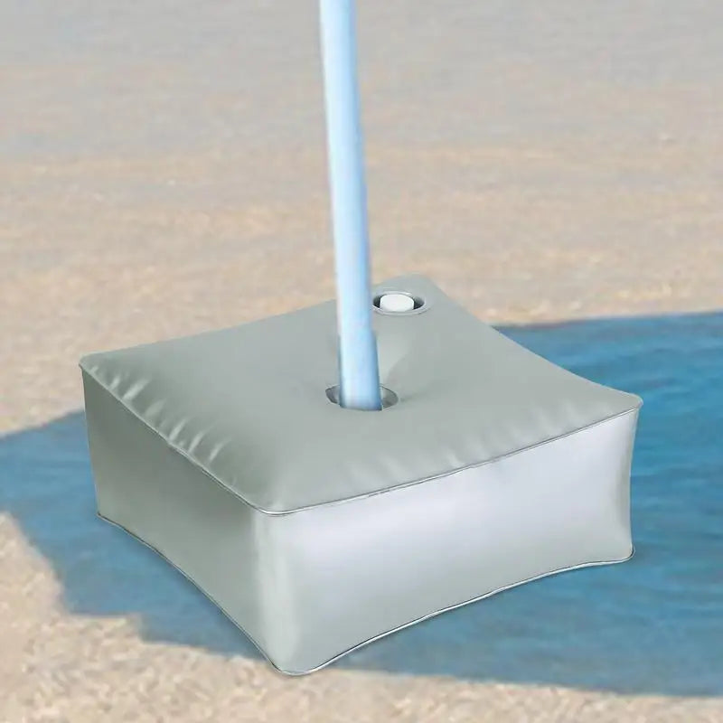 Umbrella Base Weight Water Bag Outdoor Patio Stands & Bases Large Capacity Thickened Design Silver Umbrella Stand Cantilever