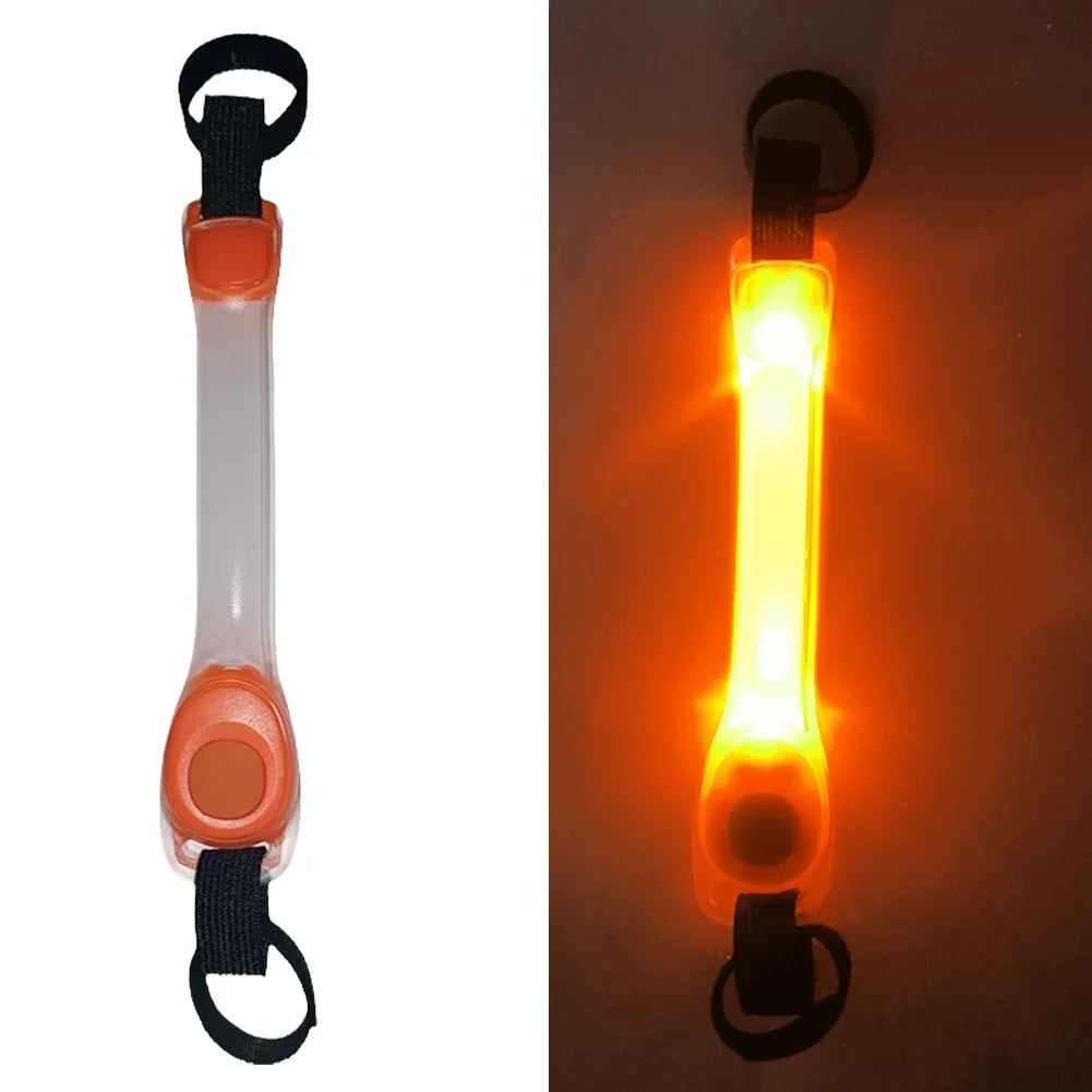 Dog Anti Lost Safety Glowing Collar Multi-Color Pendant Outdoor Waterproof Warning Led Flashing Light Strip Pet Traction Supplie
