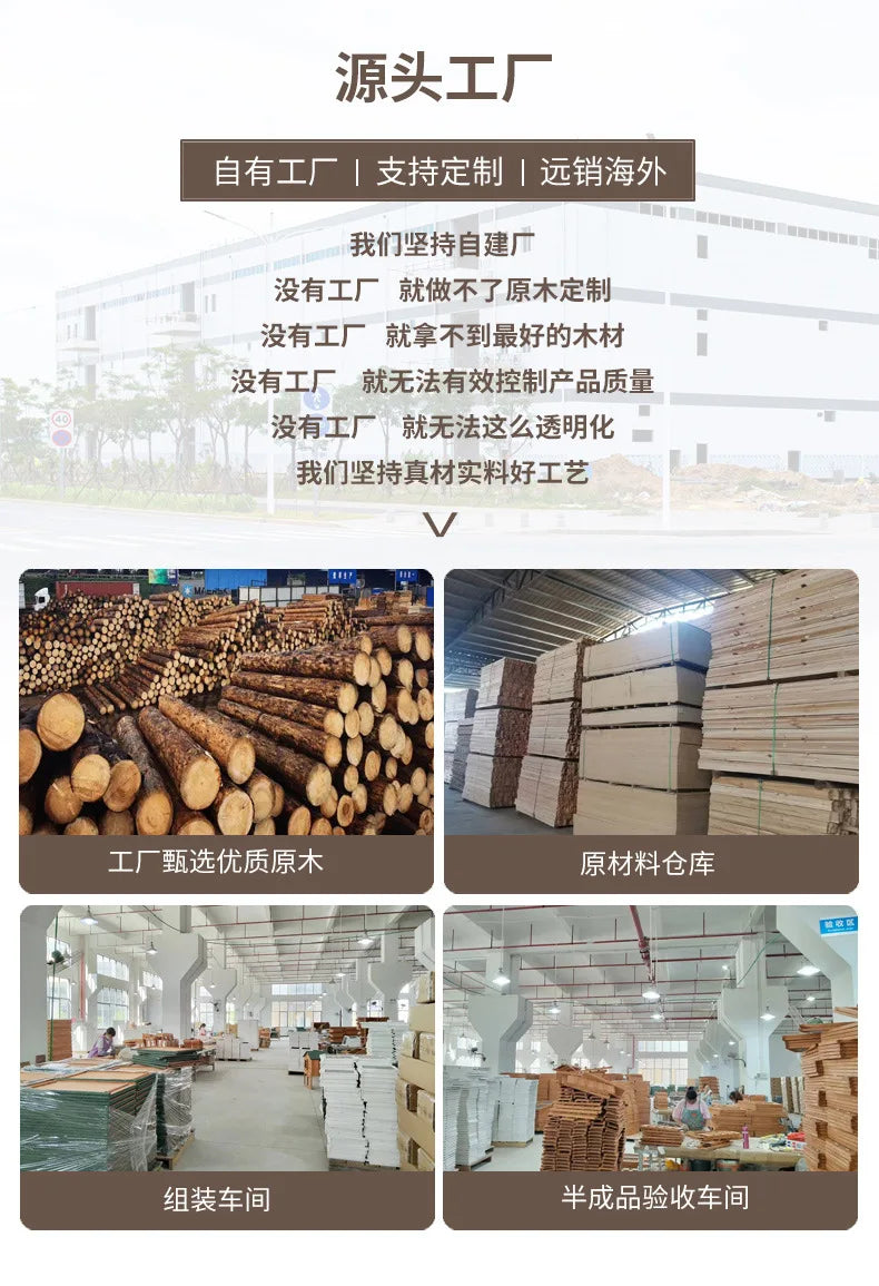 Solid wood dog house dog villa wooden kennel waterproof and rainproof outdoor large kennel dog house type pet