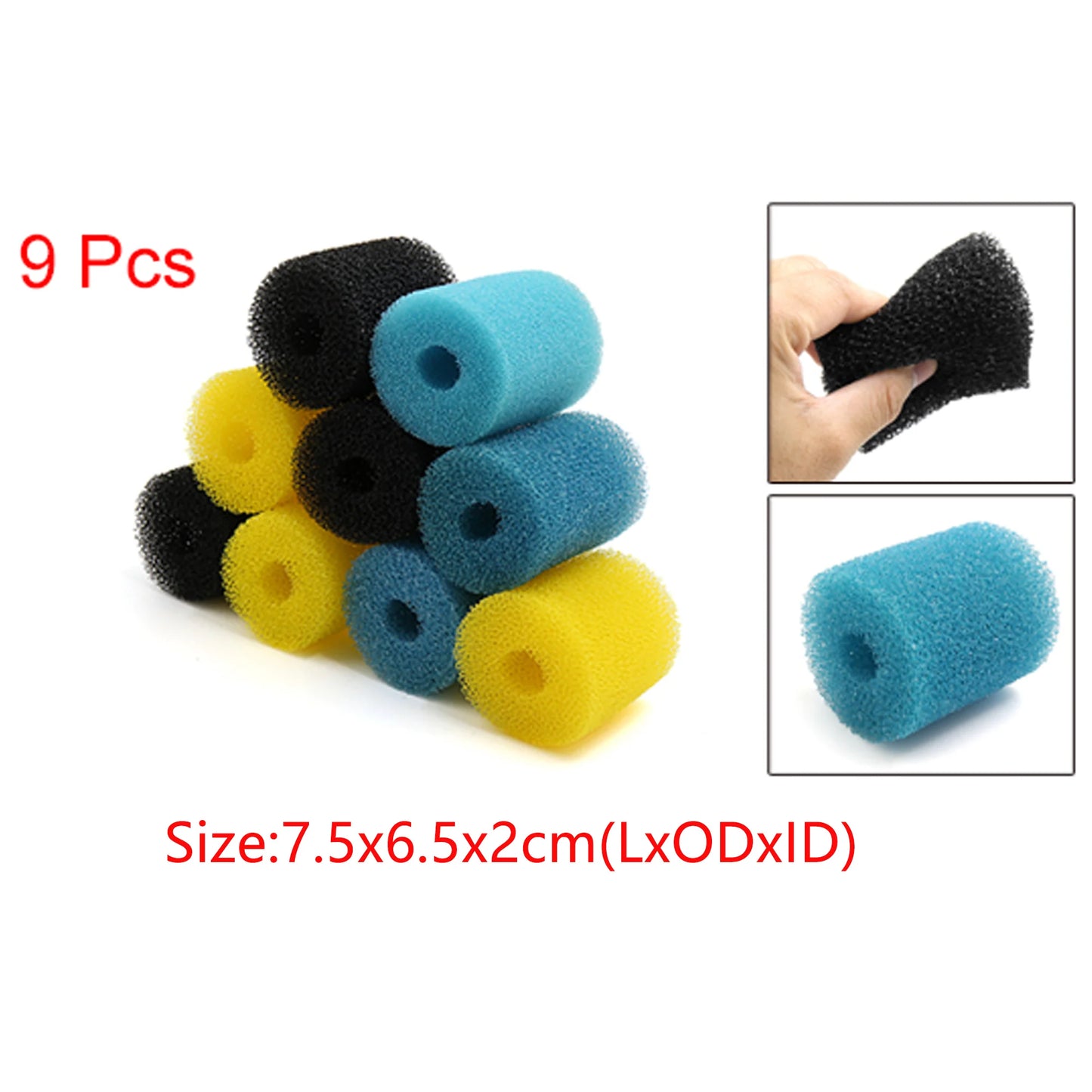 UXCELL Sponge Fish Tank Filter Protector Cover Oxygen Pump Water Inlet Filtration Protection Aquarium Filter Tools Accessories