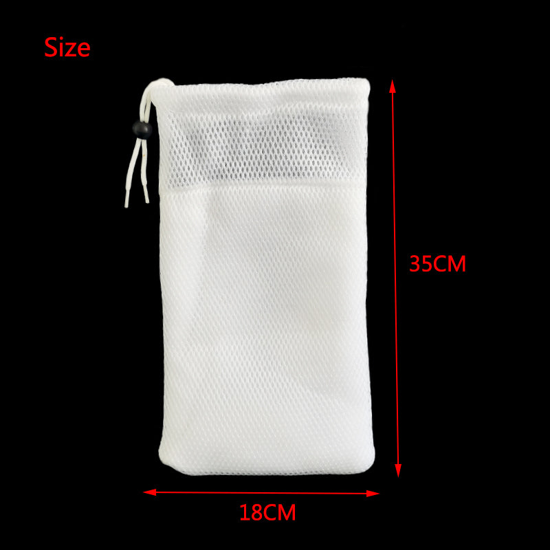 Thickening Encryption Aquarium Filter Reuse Wash Filter Magical Blanket Bag Pad Biochemical Biological Filtration Clean for Fish