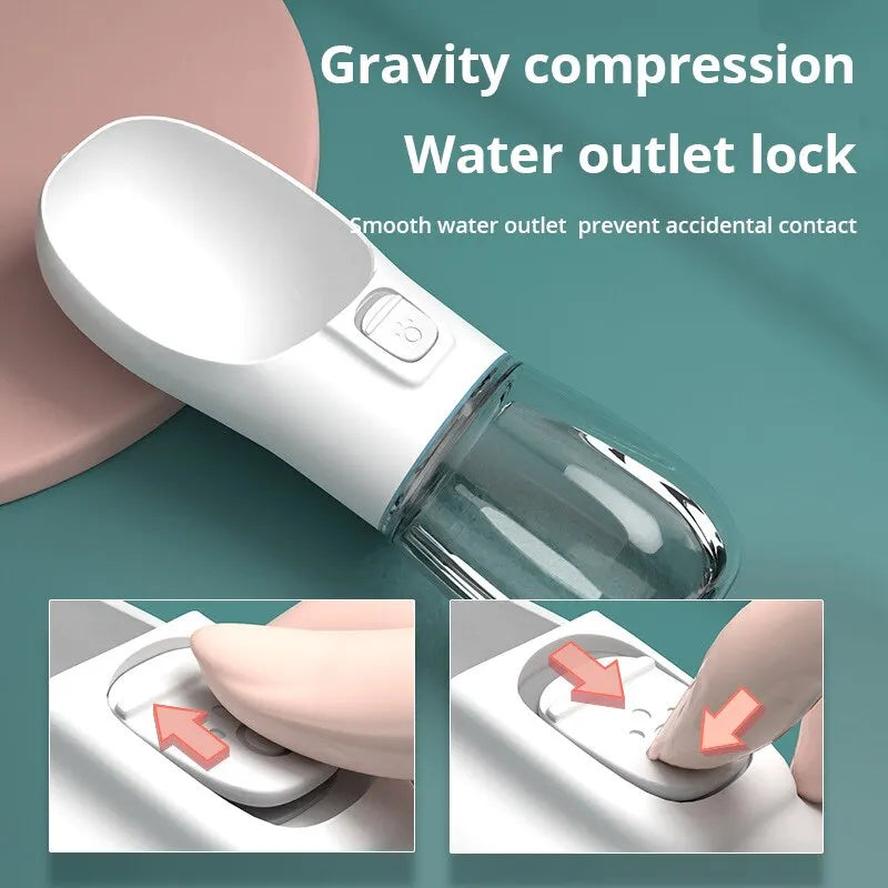 Pet Travel Water Bottle Portable Dog Water Bottle For Small Large Dogs Bowl Outdoor Walking Puppy Cat Drinking Bowl Dog Supplie