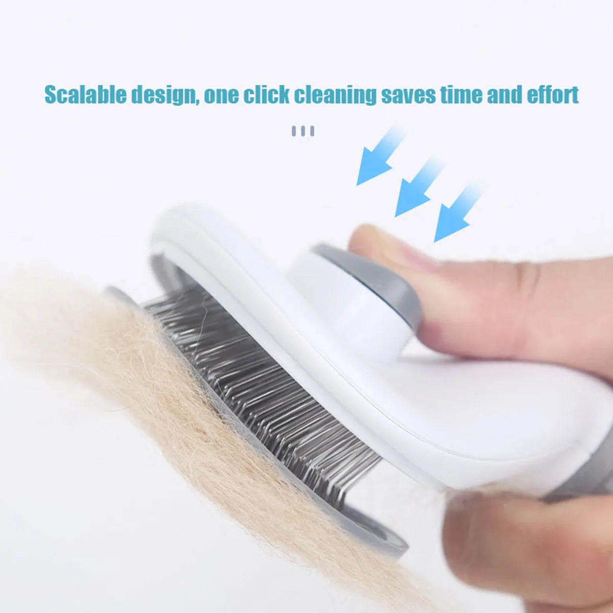 Pet Dog Brush Cat Comb Self cleaning Pet Hair Remover Brush For Dogs CatsGrooming Tools Pets Dematting Comb Dogs Accessories