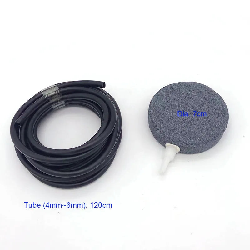 40/50/60/70/80/10/12/15mm Aquarium Fish Tank Air Stone Oxygen Aerator Increasing Air Bubble Pond Pump Hydroponic Oxygen acuarios
