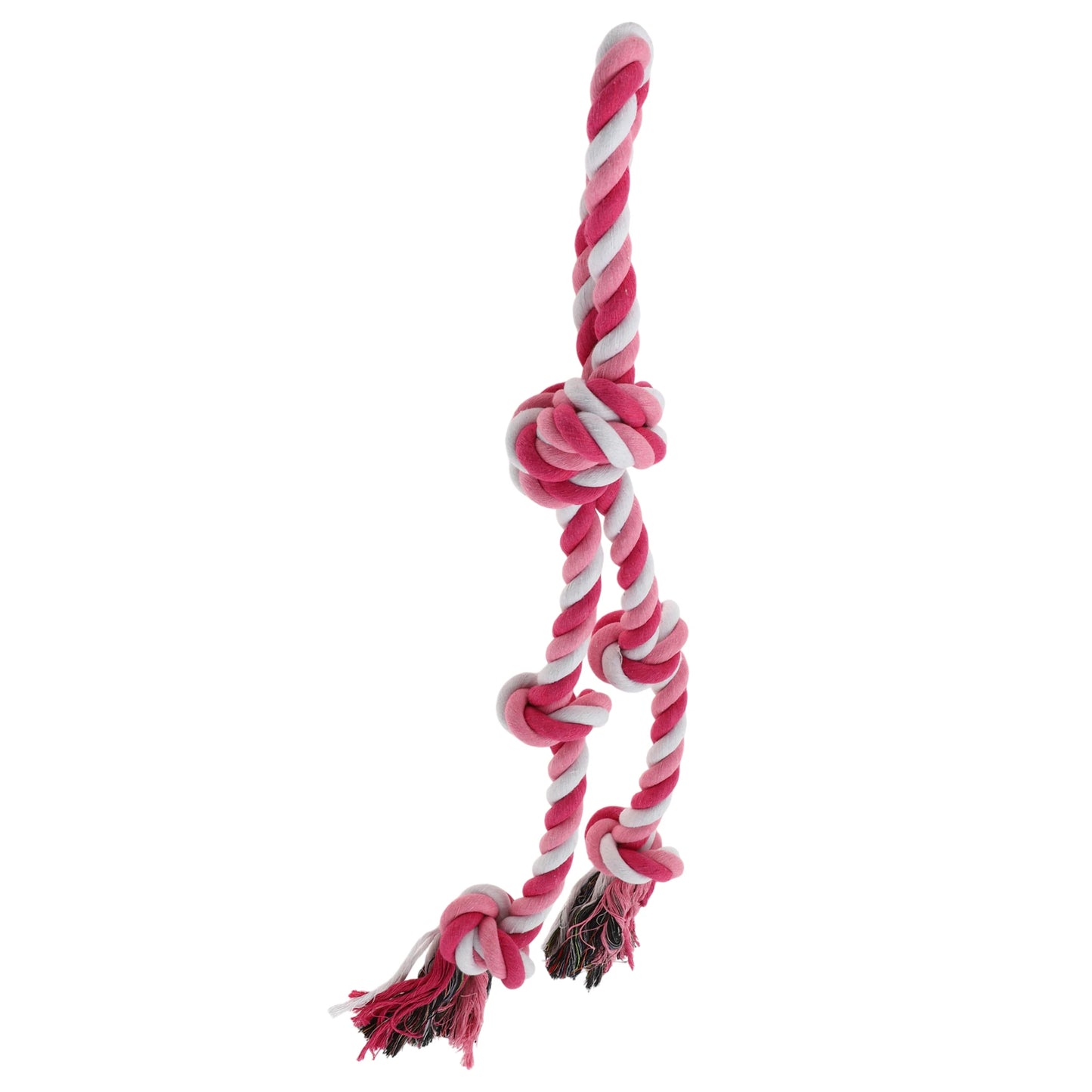 UXCELL Dog Chew Toys Knots Shape Braided Cotton Teeth Cleaning Rope Casual Puppy Bite-resistant Chewing Rope Pet Products