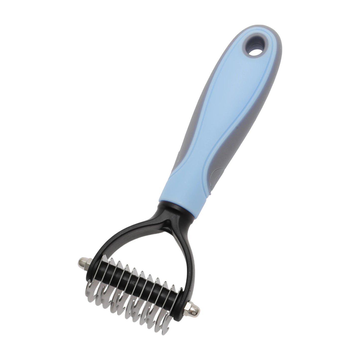 UXCELL Pets Grooming Supplies Shedding Control Tool Sided Dematting Dog Comb for Dogs Cats Professional Pet Deshedding Brush