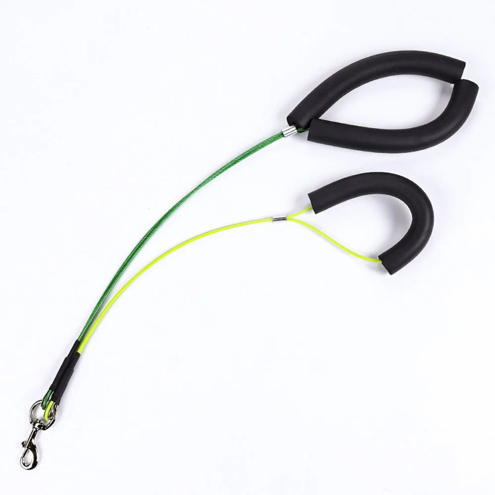 Dog Grooming Loop Noose Wash Choker for Pet Bathing and Grooming Durable Steel No Sit Haunch Holder Grooming Restraint for Dogs