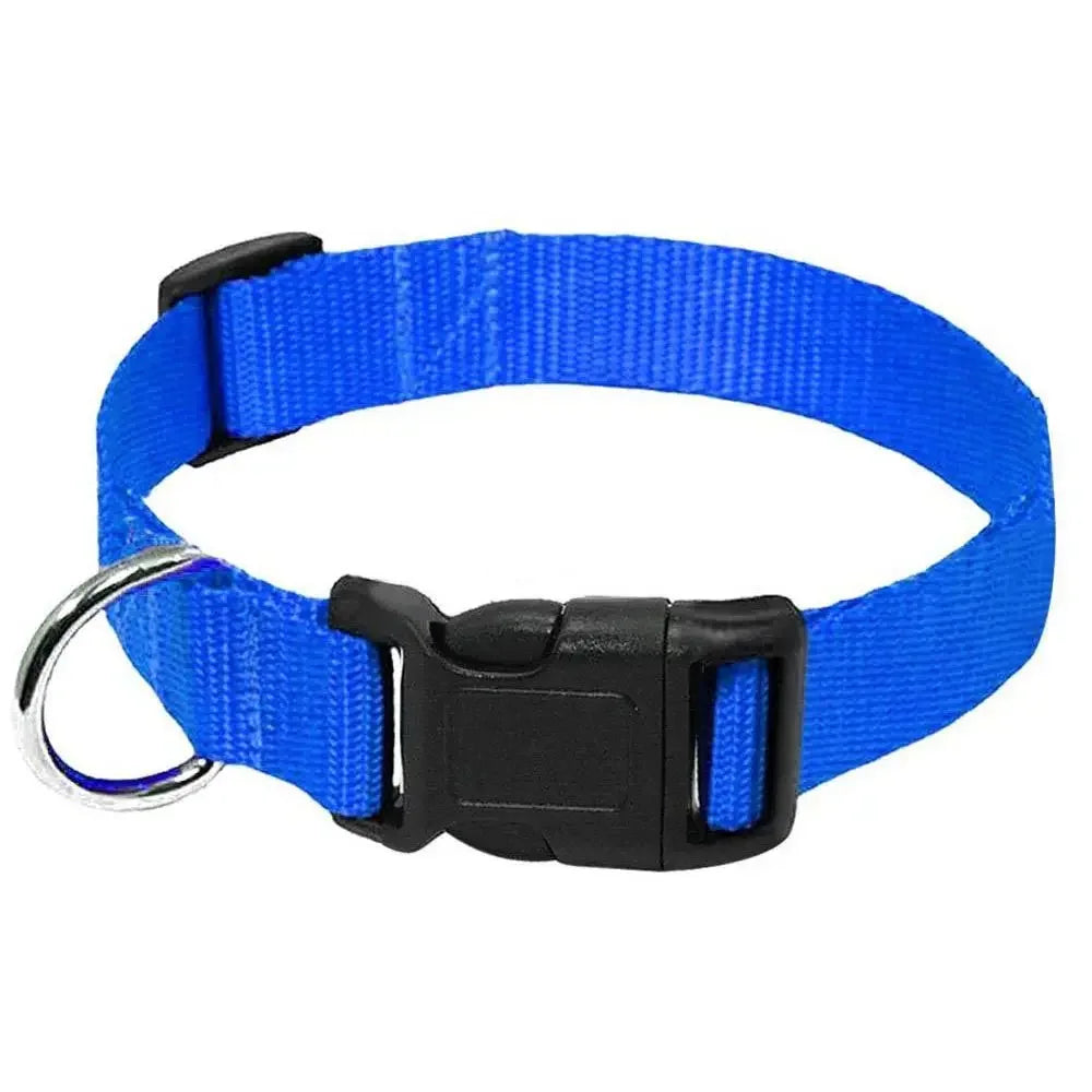 Soft Nylon Dog Collar Classic Adjustable Strong Pet Dog Collar with Quick Release Buckle for Small Medium Large Dogs Pet Product