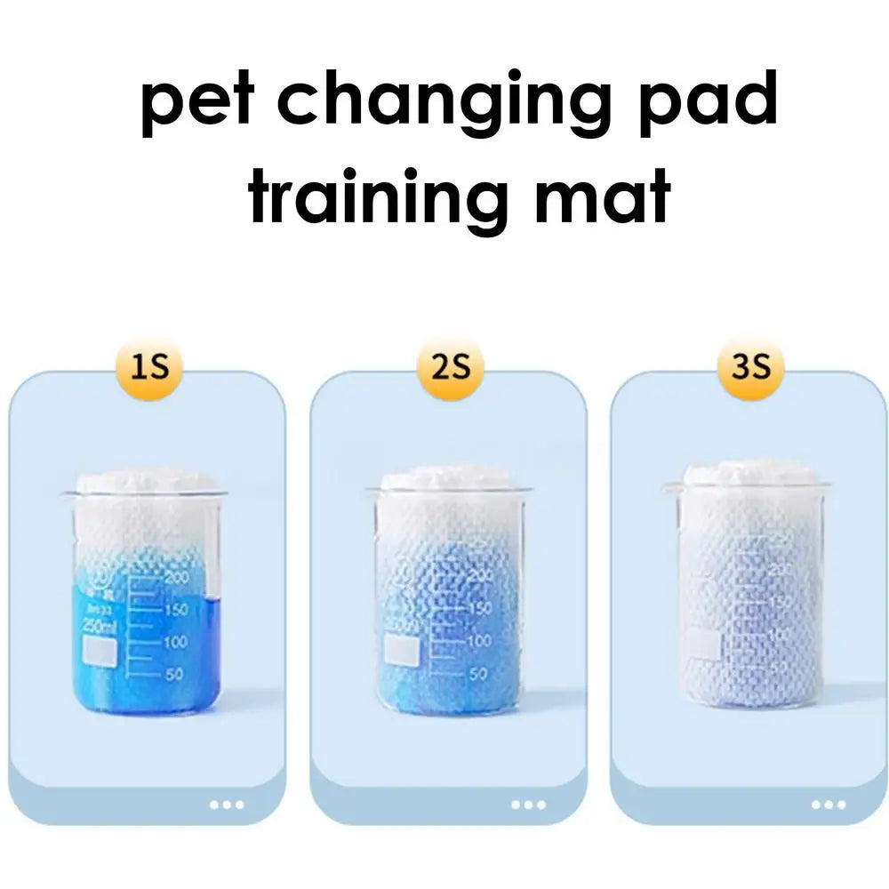 50pcs Dog Pee Pads Leak-Proof Potty Training Pads Cats Dog Diapers Waterproof Quick-Dry Pet Potty Training Pads For Doggies Cats