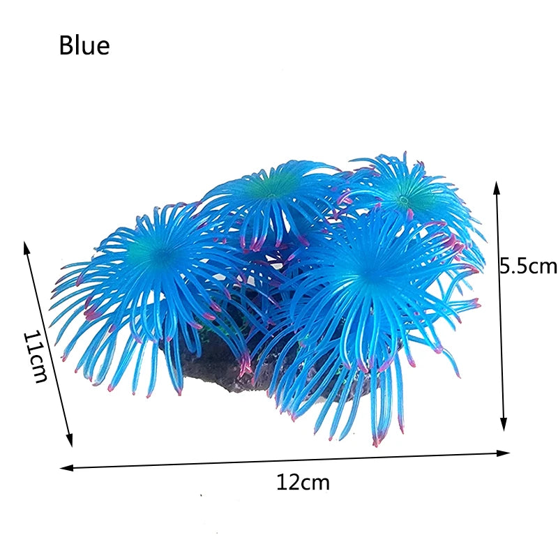 Artificial Underwater Coral Aquarium Fish Tank Simulation Decoration Aquarium Backgrounds Plants Water Grass Decora Beautiful