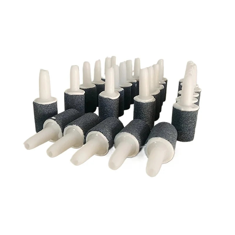 50/100pcs Mini Aquarium Fish Tank Air Stone Oxygen Aerator Increasing Air Bubble Pond Pump Hydroponic Oxygen Fishing Accessories