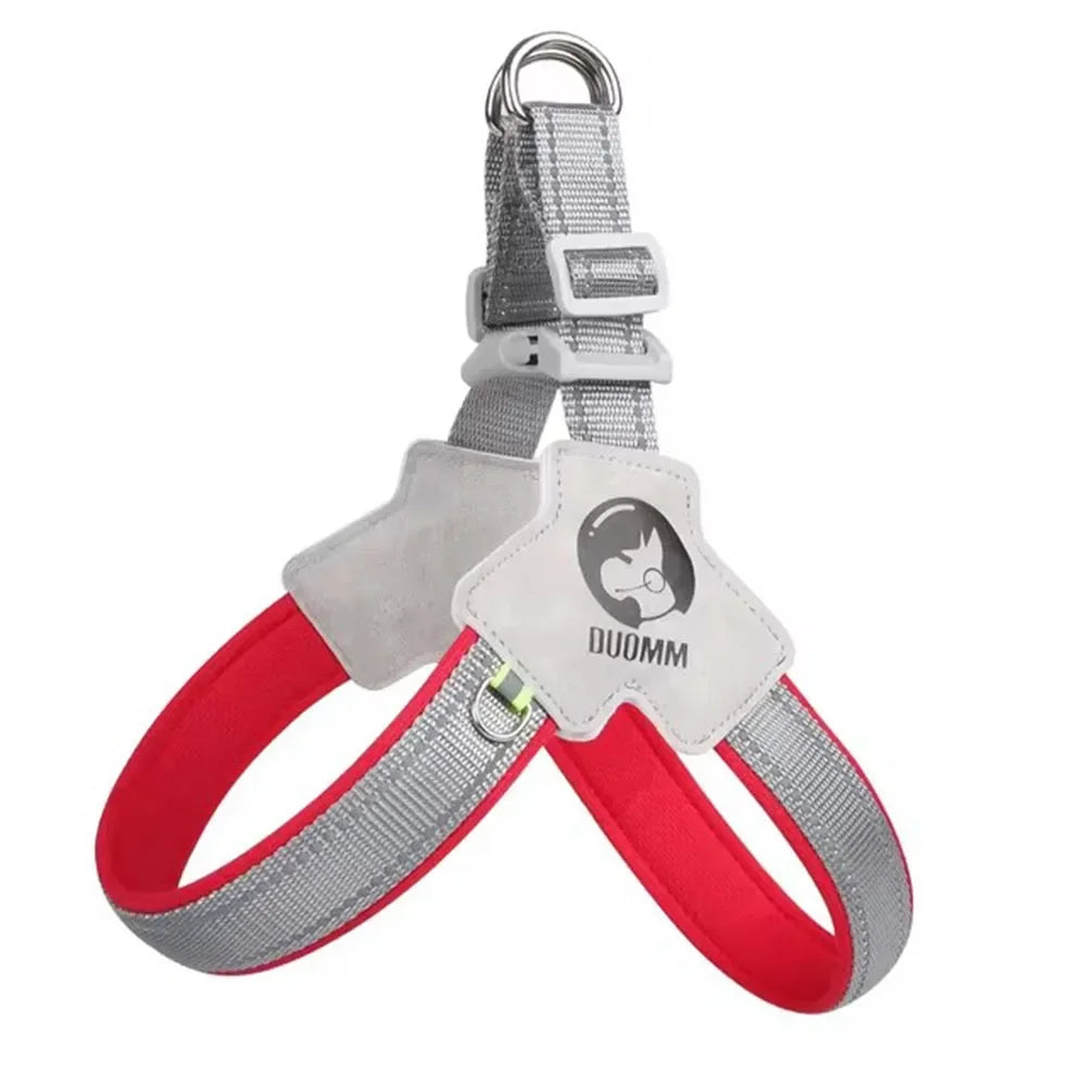 Breathable Y Shape Dog Harness Adjustable Step In Pet Harness Vest for Puppy Small Large Dog Chest Harness Reflective Dog Collar